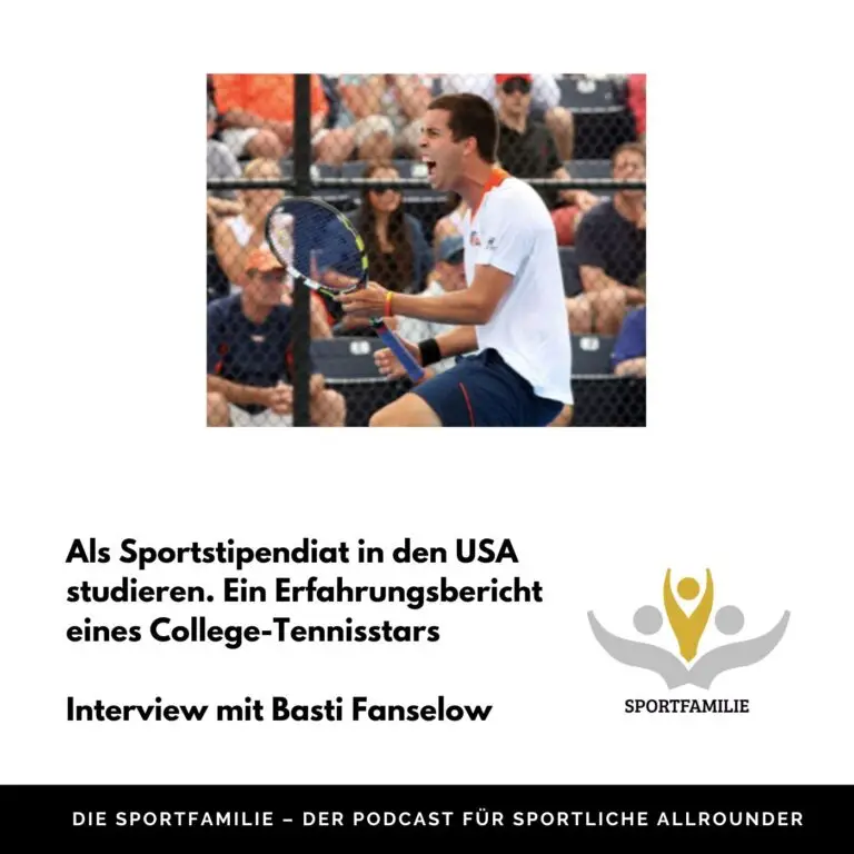 #20 – Als Sportstipendiat in den USA studieren. Ein Erfahrungsbericht eines College-Tennisstars zum sportlichen Teil